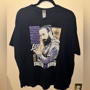 Brodie Lee Black Graphic T-Shirt